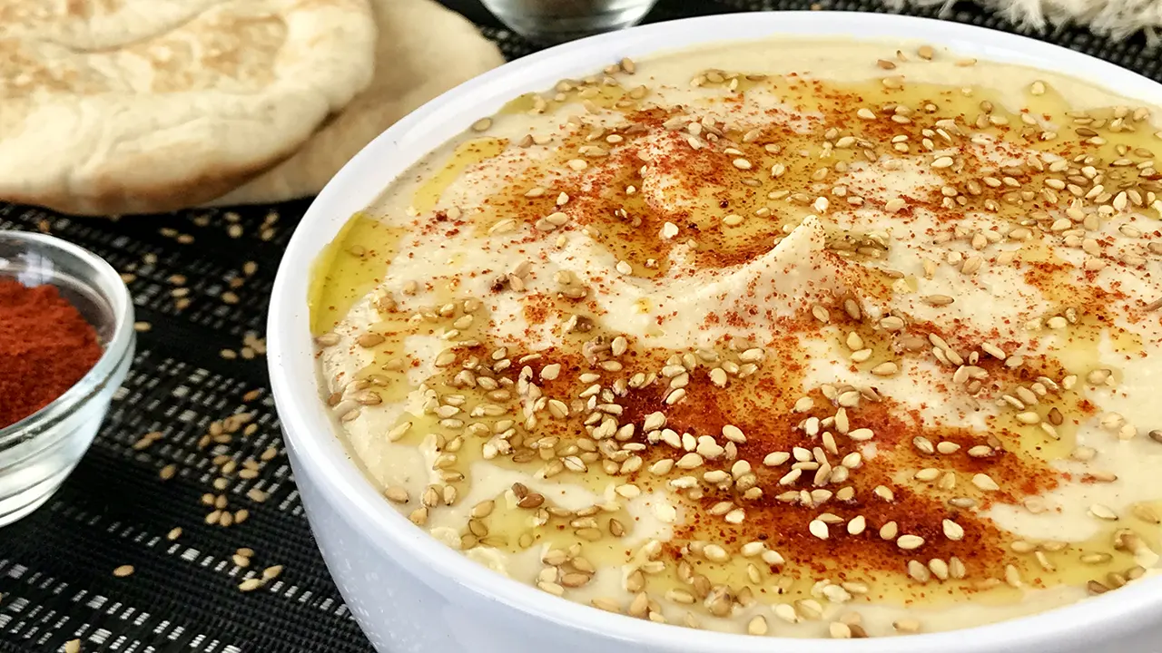 Hummus de garbanzos