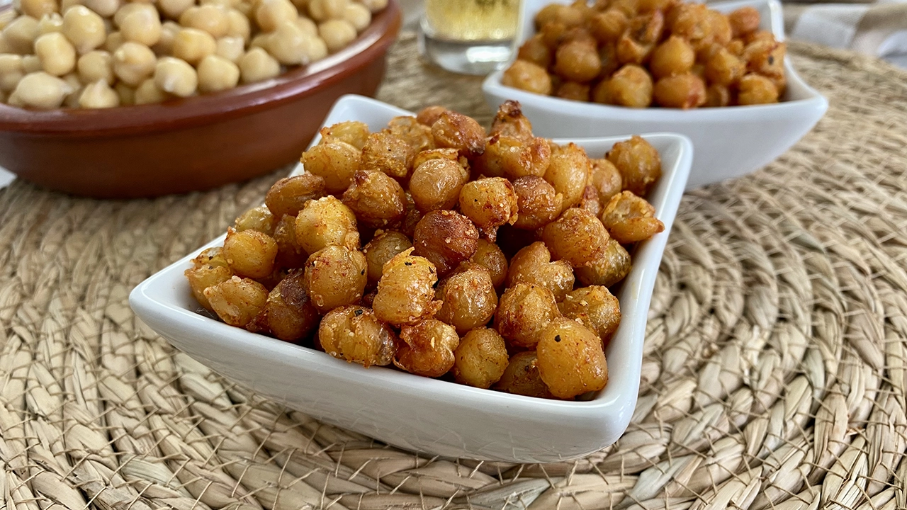 Garbanzos fritos