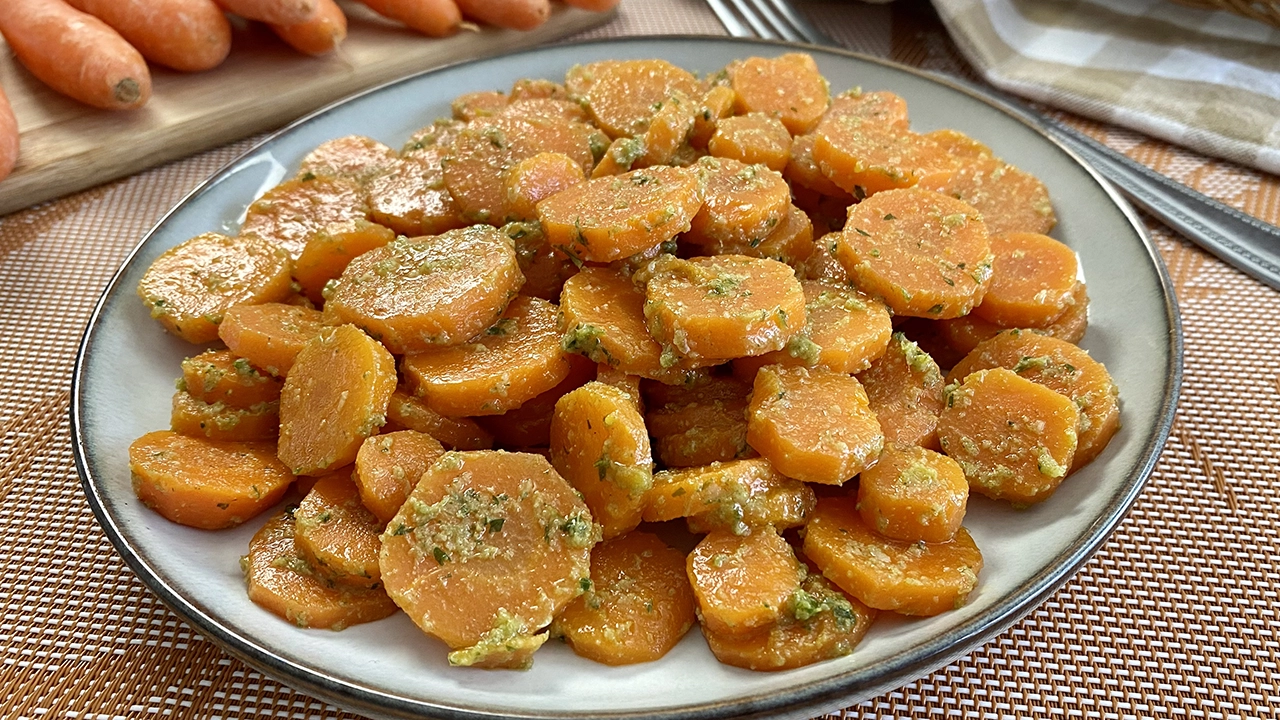 Zanahorias aliñadas
