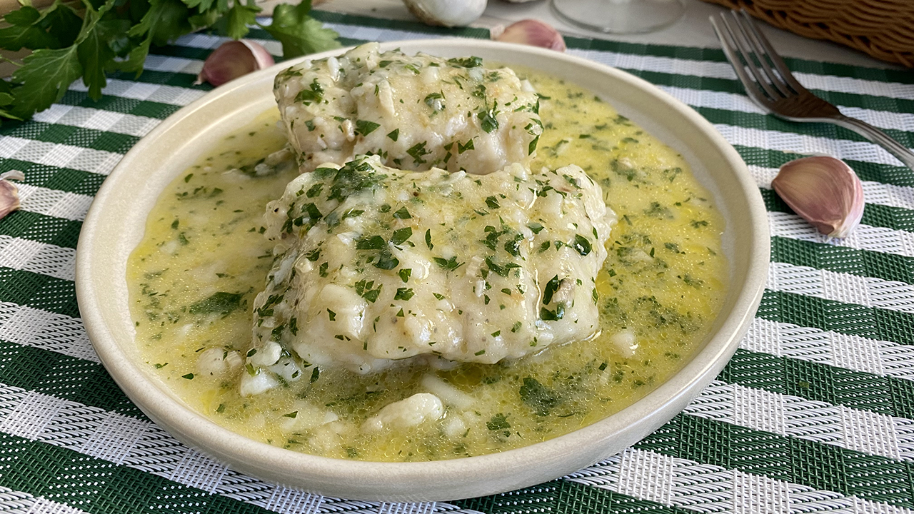 Bacalao en salsa verde