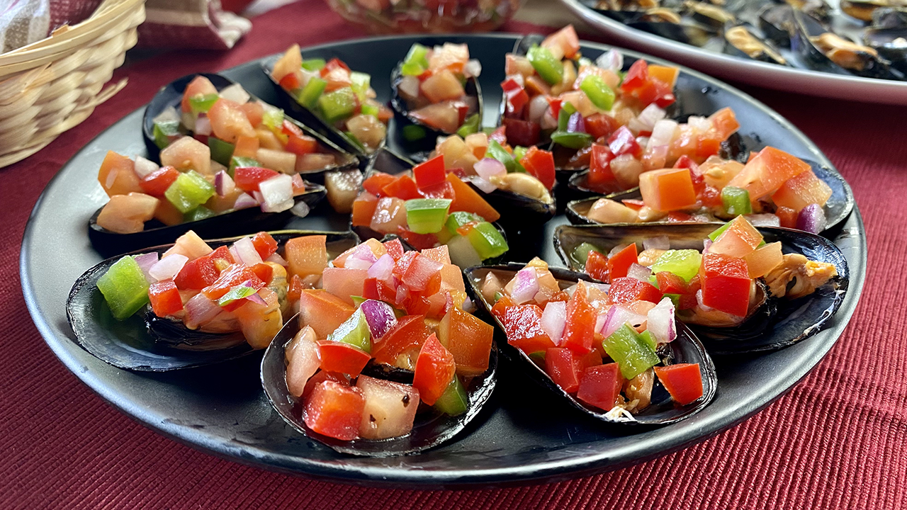 Mejillones a la vinagreta