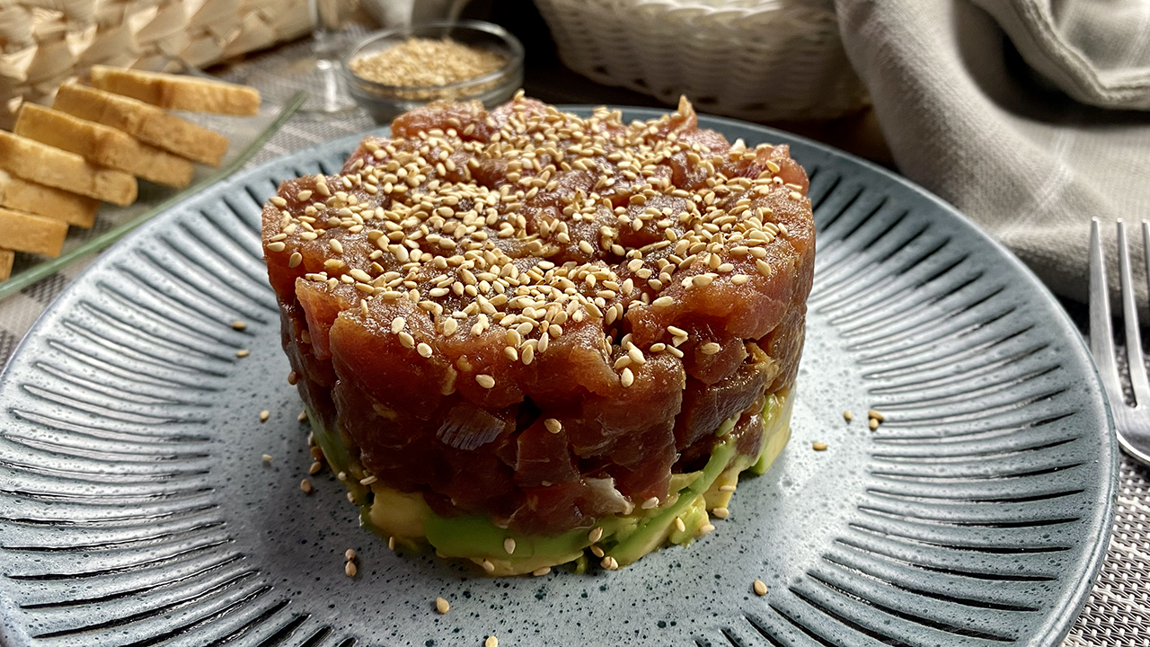 Tartar de atún