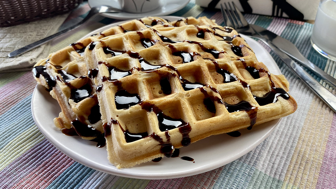 Gofres o waffles, receta con videos paso a paso
