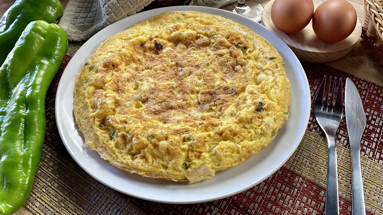 Tortilla de bacalao
