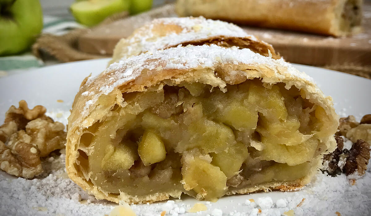Strudel de manzana