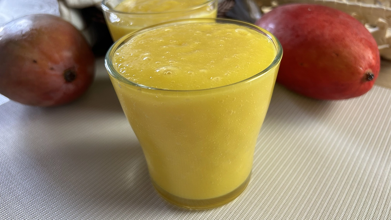Zumo de mango