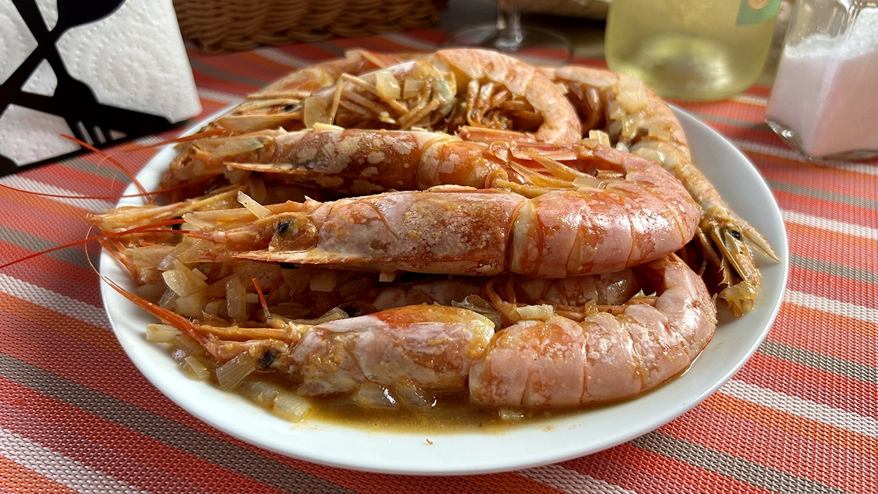 Gambón en salsa