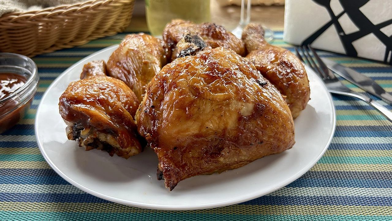 Pollo a la barbacoa