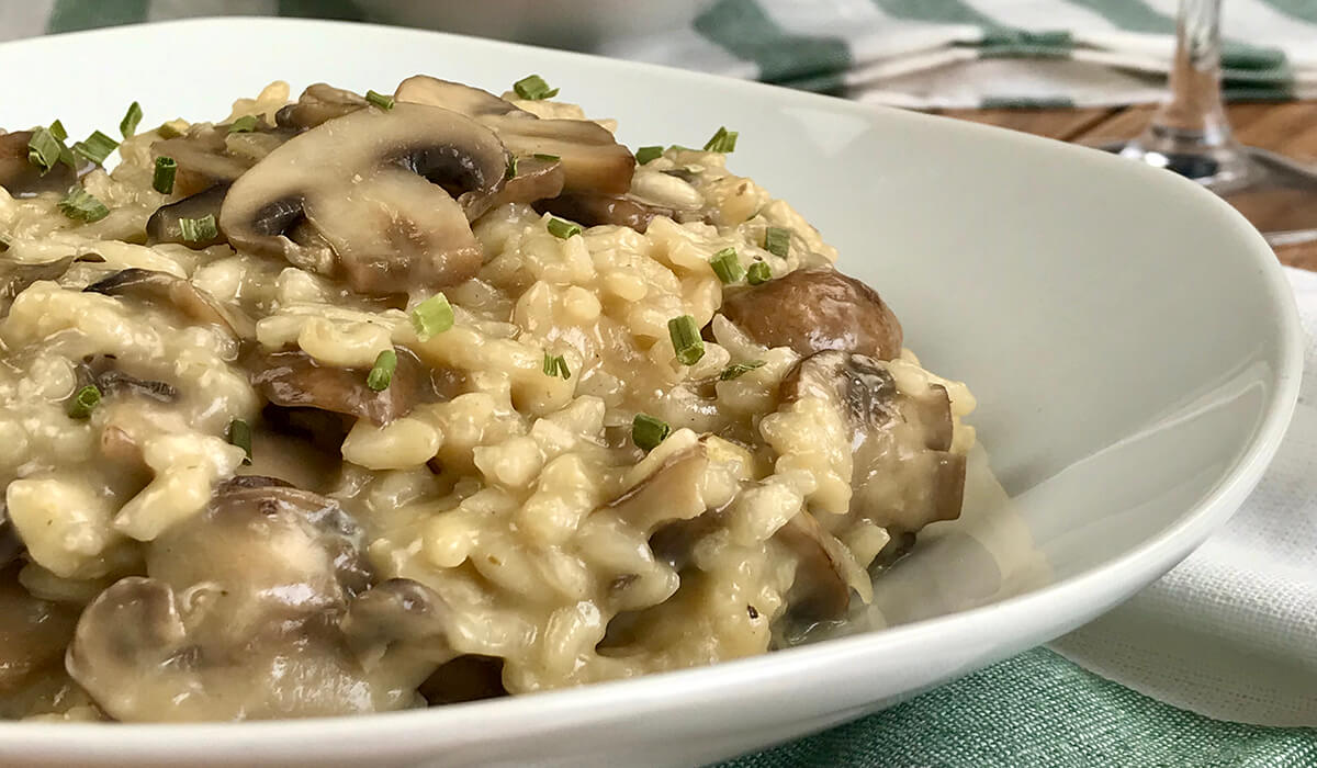 Risotto de setas