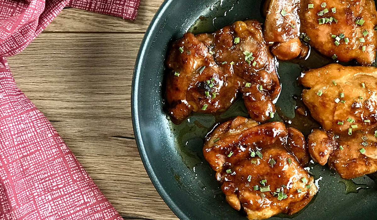 Pollo teriyaki