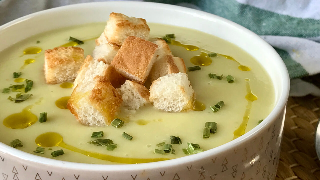 Crema de calabacín
