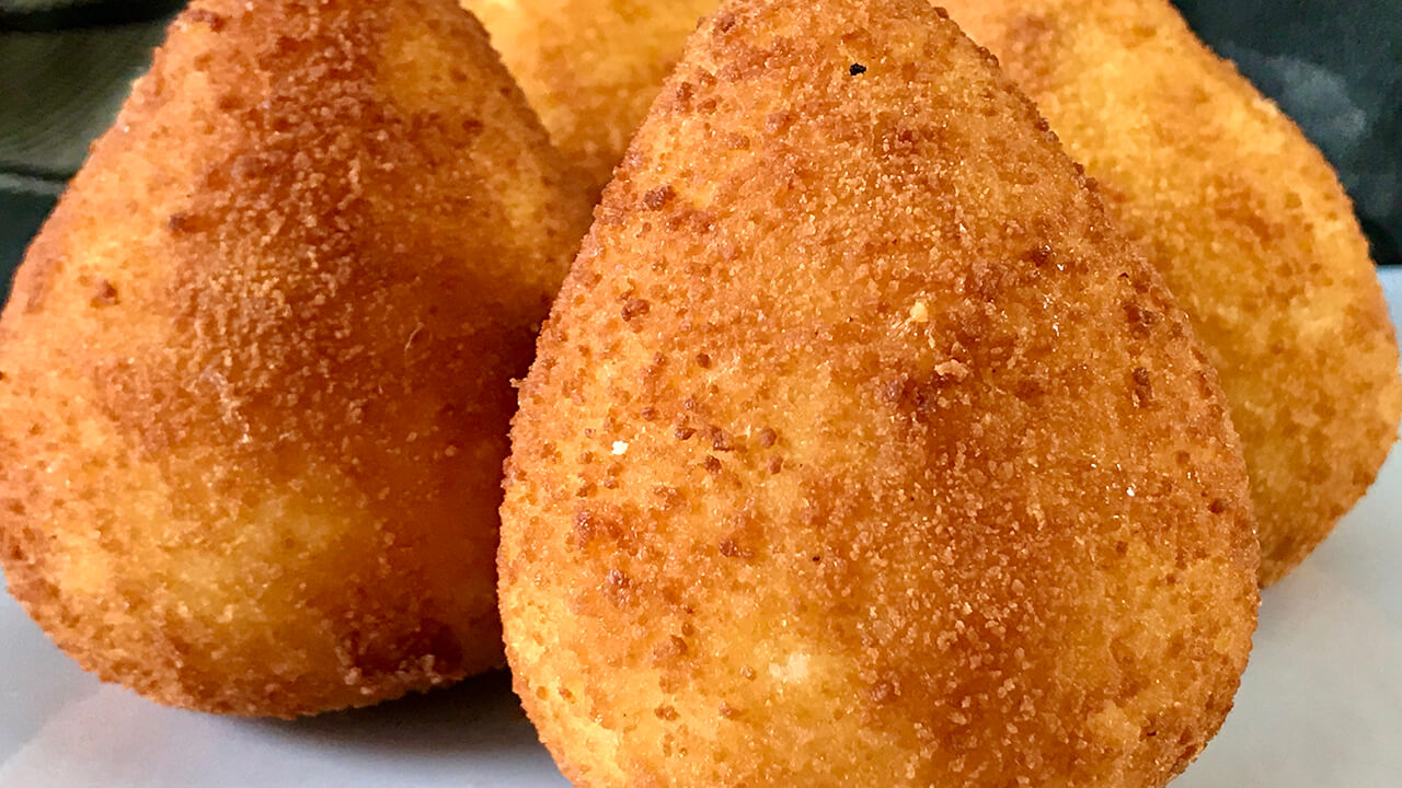 Arancini de ragú de carne