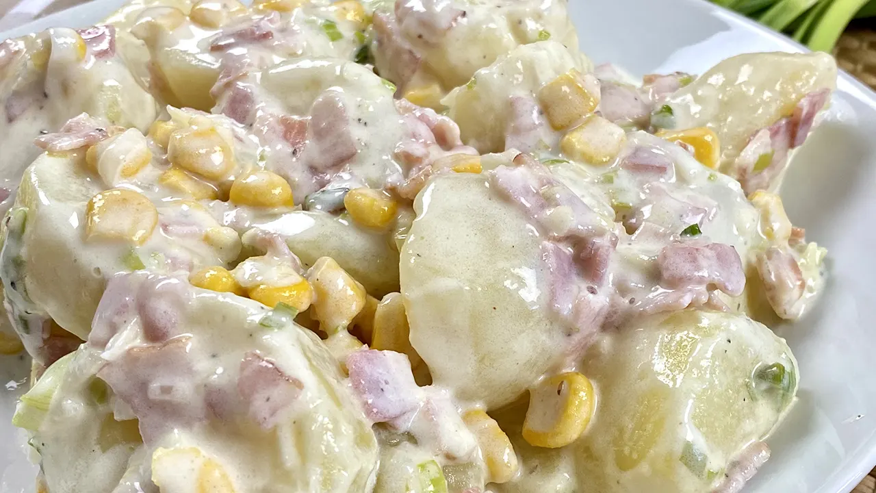 Patatas cremosas con bacon