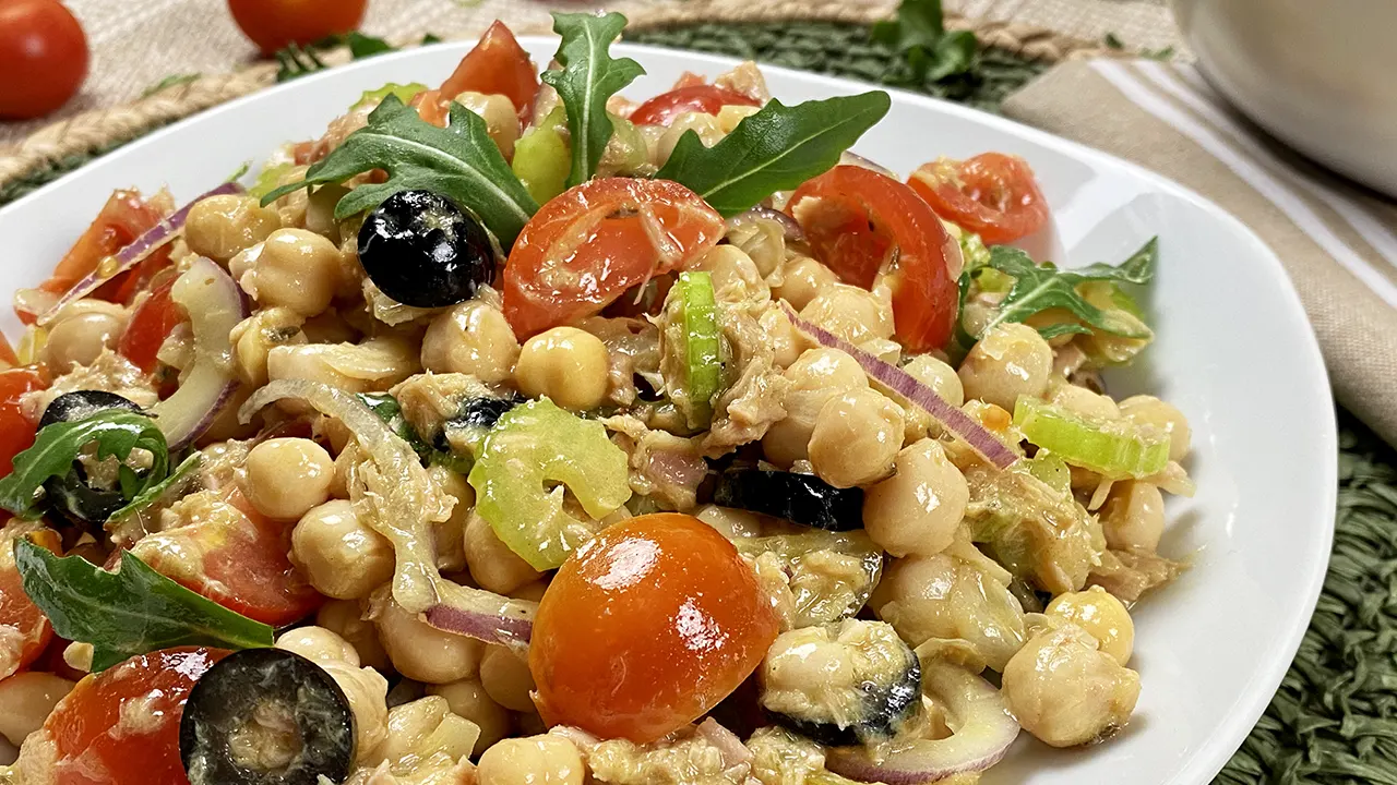 Ensalada de garbanzos
