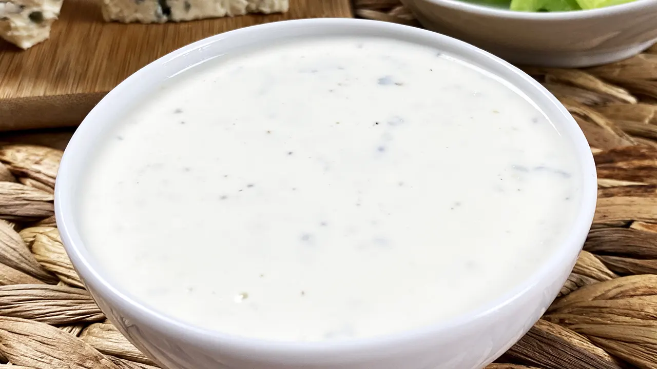 Salsa de queso azul