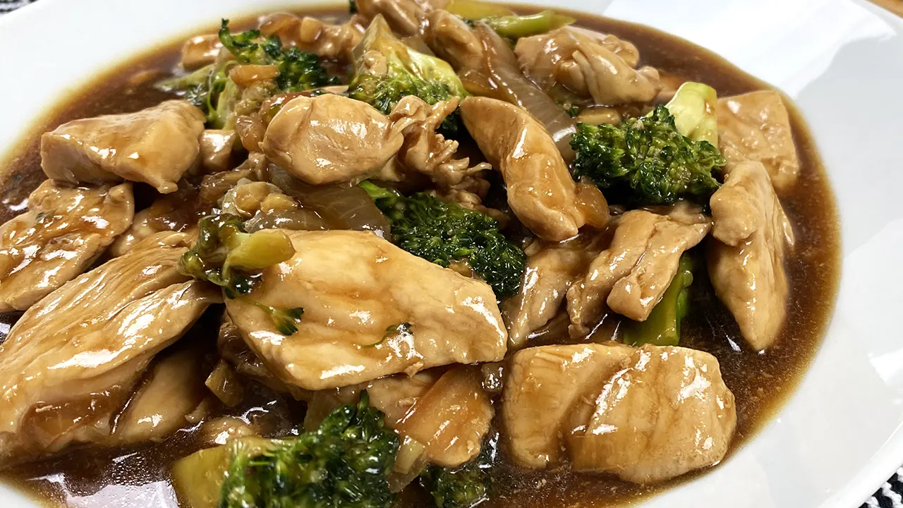 Como hacer comida china-Carne con Brocoli 