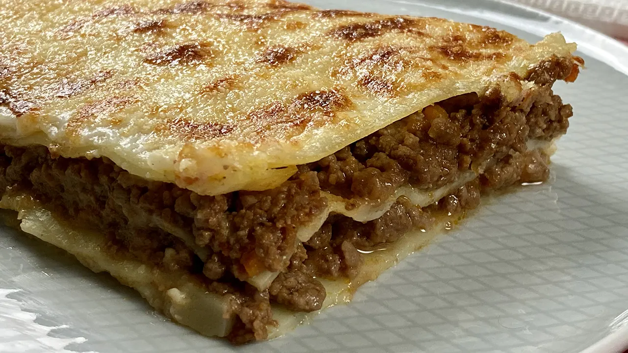 Lasaña de carne