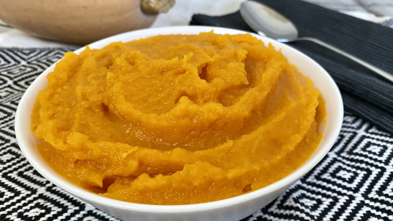 Puré de calabaza