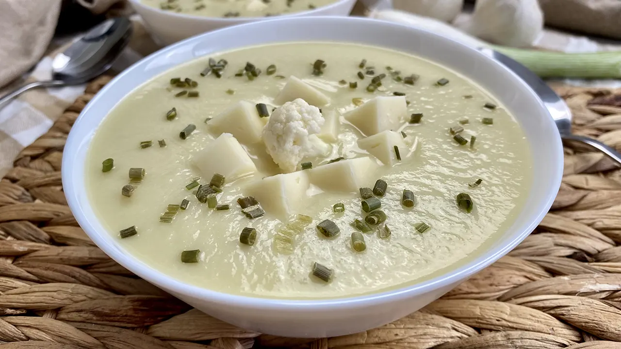 Crema de coliflor