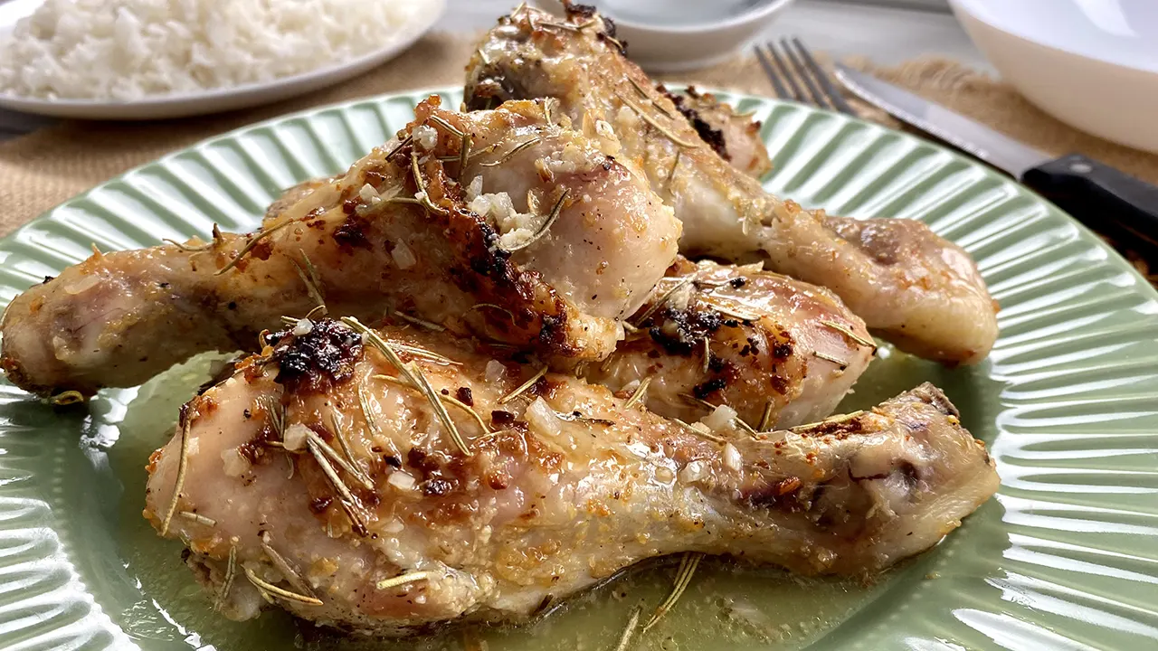 Jamoncitos de pollo al horno