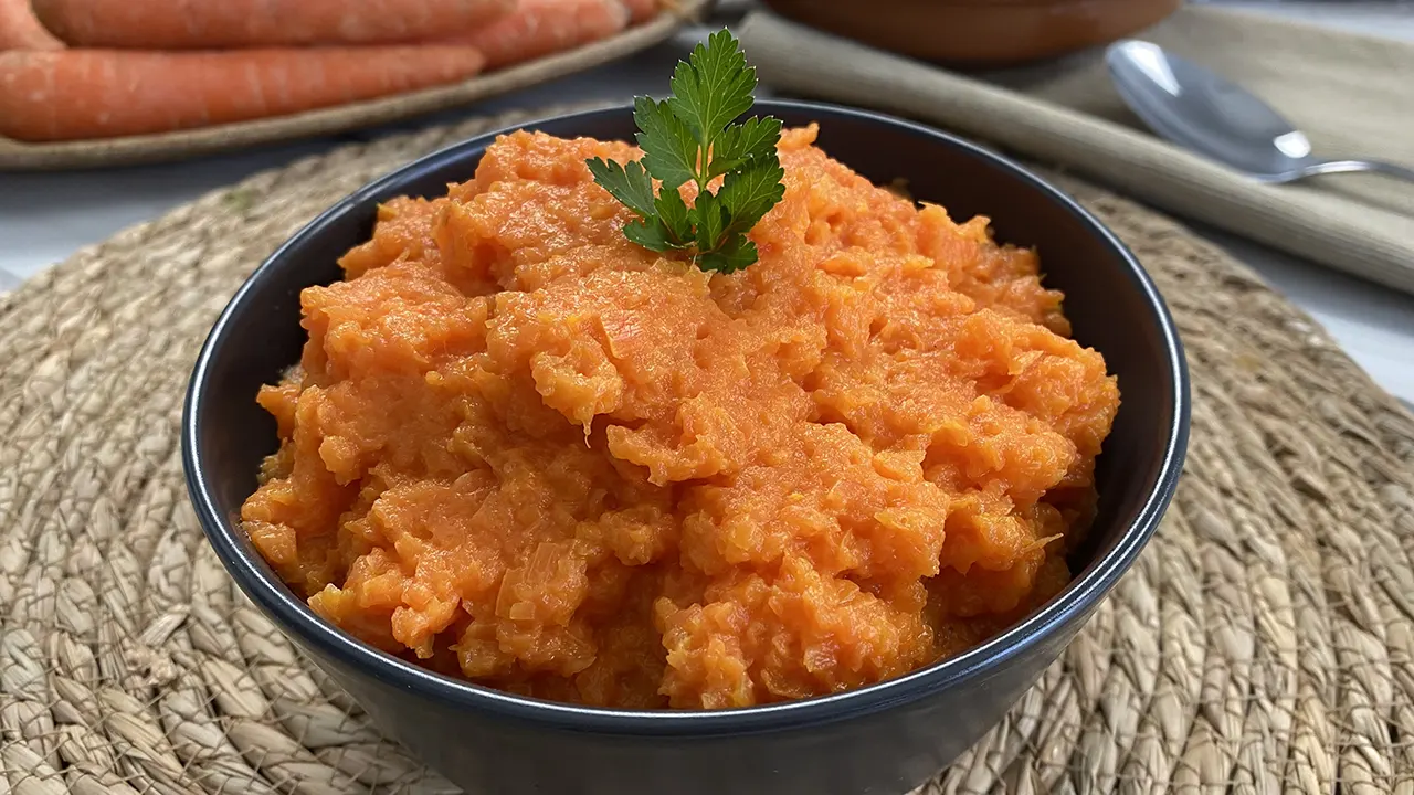 Puré de zanahorias