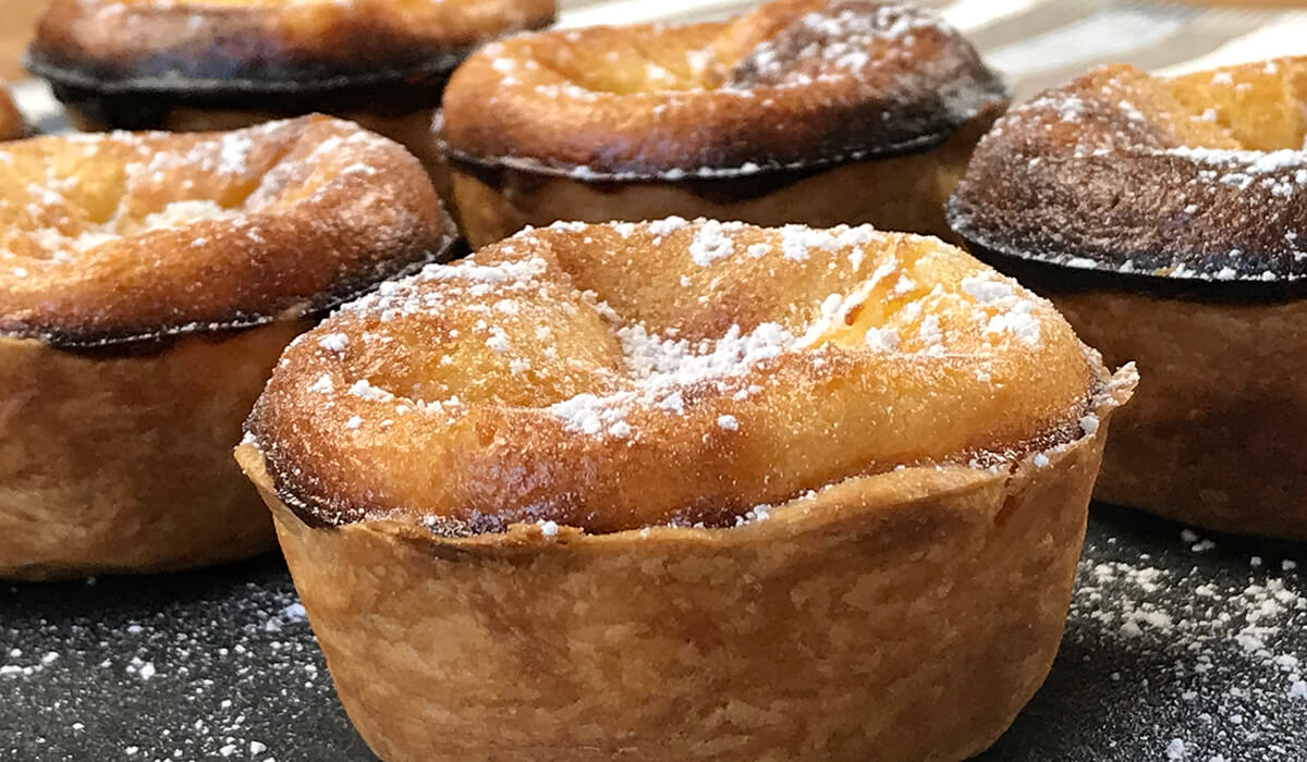 Pastel de nata o pasteles de Belén