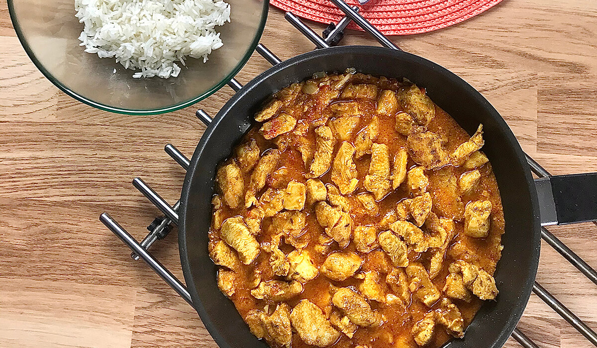 Pollo al curry