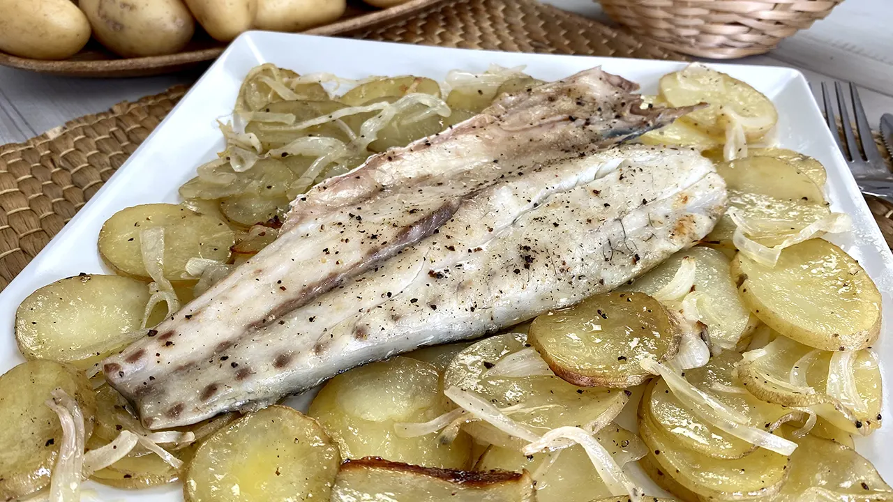 Corvina al horno