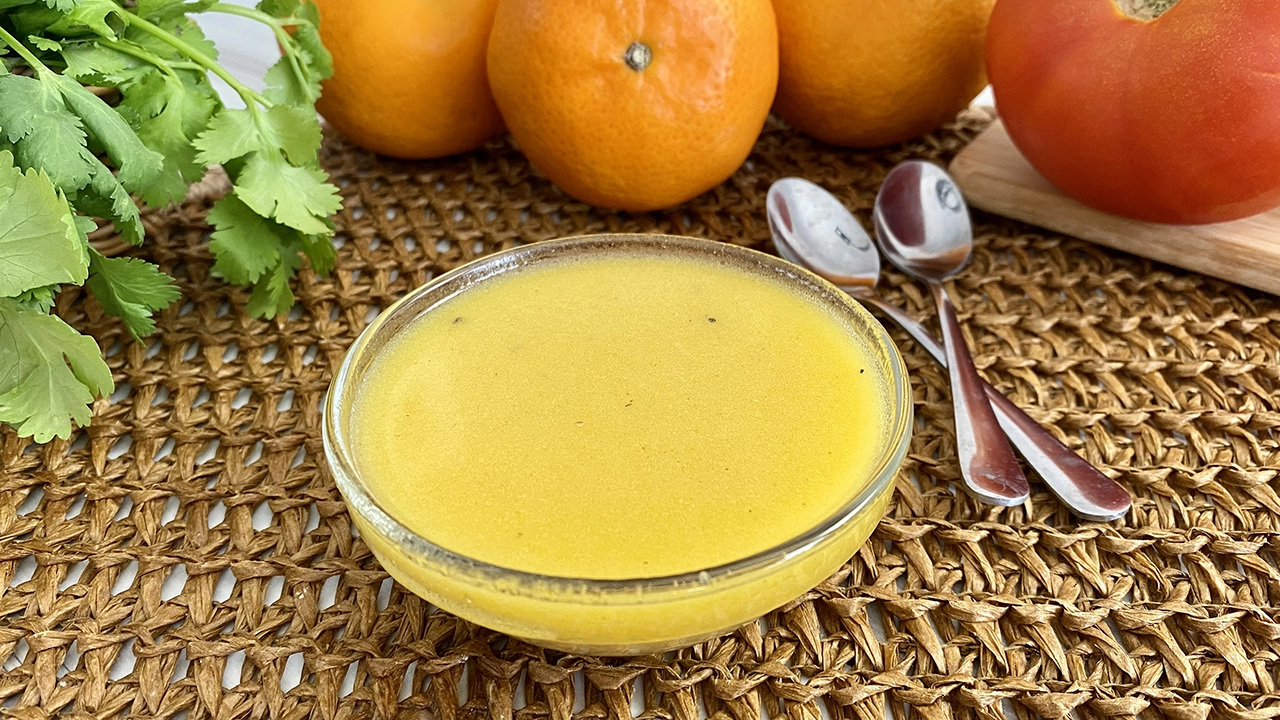 Vinagreta de naranja