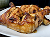 Pollo con miso al horno