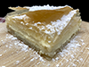 Pastel dulce de masa filo y queso ricotta