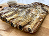 Costillas con majado de ajo y romero