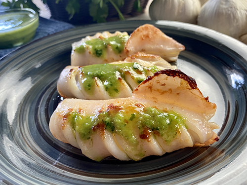 Calamares a la plancha