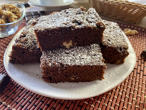 Brownie al microondas