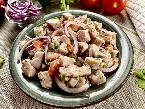 Ceviche de atún