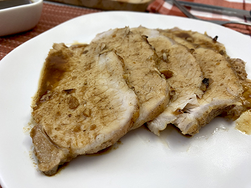 Lomo de cerdo al estilo asiático