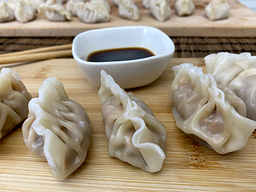 Empanadillas asiáticas de cerdo