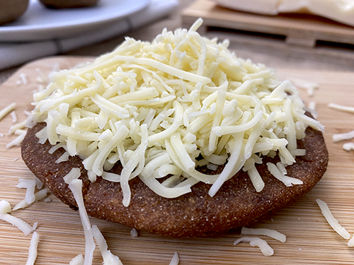 Arepa dulce con queso