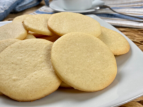 Receta de galletas de mantequilla estilo NUMAR